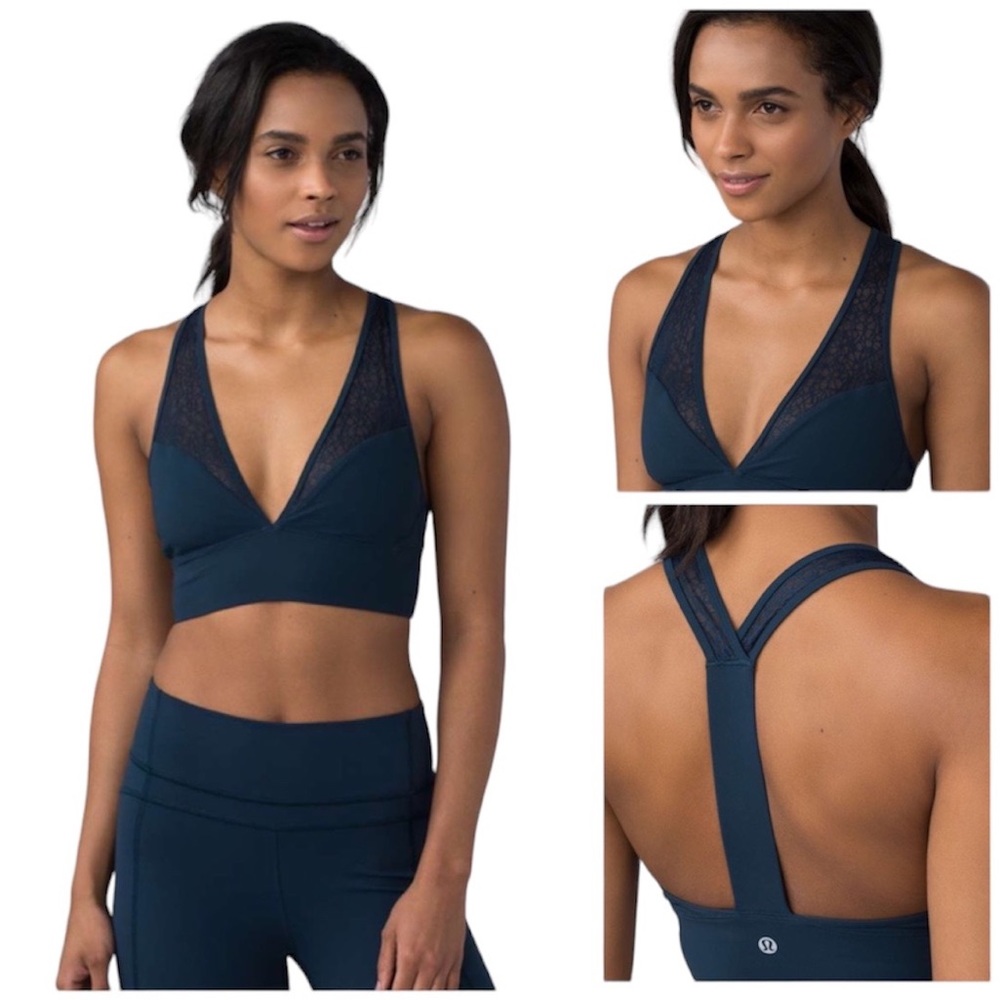 Lululemon Twist and Train Bra Jaded